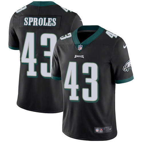 2019 men Philadelphia Eagles 43 Sproles black Nike Vapor Untouchable Limited NFL Jersey